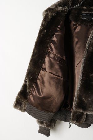 画像8: a good bad influence アグッドバッドインフルエンス MIDNIGHT FUR BOMBER{-BFA}