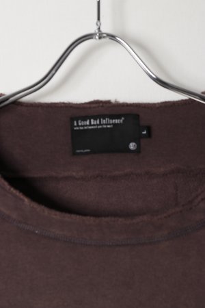 画像2: a good bad influence アグッドバッドインフルエンス FOR I KNOW Faded Lightweight Sweatshirt{-BFA}