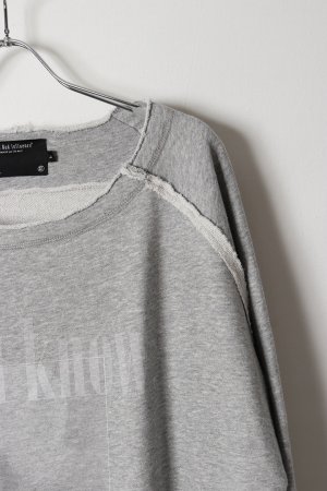画像3: a good bad influence アグッドバッドインフルエンス FOR I KNOW Faded Lightweight Sweatshirt{-BFA}