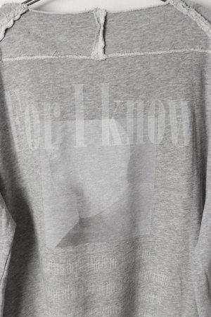画像5: a good bad influence アグッドバッドインフルエンス FOR I KNOW Faded Lightweight Sweatshirt{-BFA}