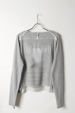 画像6: a good bad influence アグッドバッドインフルエンス FOR I KNOW Faded Lightweight Sweatshirt{-BFA}