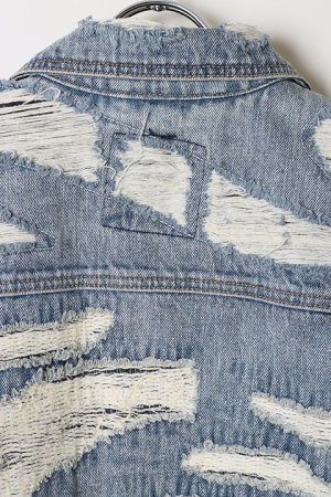 画像9: a good bad influence アグッドバッドインフルエンス REPAIRED DENIM JACKET{-BBA}