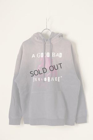 画像1: {SOLD}a good bad influence アグッドバッドインフルエンス HORSE LOGO GRADATION HOODIE{-BBA}