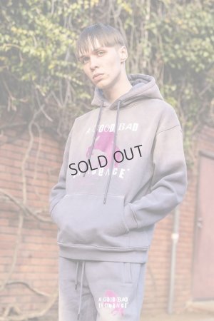 画像7: {SOLD}a good bad influence アグッドバッドインフルエンス HORSE LOGO GRADATION HOODIE{-BBA}