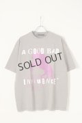 {SOLD}a good bad influence アグッドバッドインフルエンス HORSE LOGO WASHED T-SHIRT{GB-22-FW11-GRY-BBA}