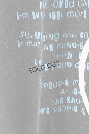 画像4: {SOLD}a good bad influence アグッドバッドインフルエンス SKULL LOGO WASHED T-SHIRT{GB-22-FW12-BLK-BBA}