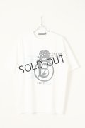 {SOLD}a good bad influence アグッドバッドインフルエンス SKULL LOGO WASHED T-SHIRT{GB-22-FW12-WHT-BBA}