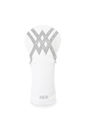 画像1:  {SOLD} アニュー ゴルフ ANEW GOLF ロゴラインスタッドドライバーカバー{-BDA}