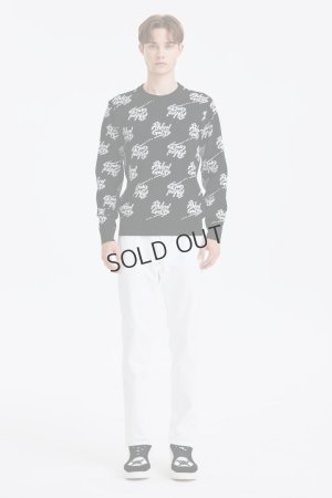 画像8: {SOLD}アニュー ゴルフ ANEW GOLF M ロゴ パターン ジャカード プルオーバー{-BDA}