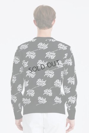 画像10: {SOLD}アニュー ゴルフ ANEW GOLF M ロゴ パターン ジャカード プルオーバー{-BDA}