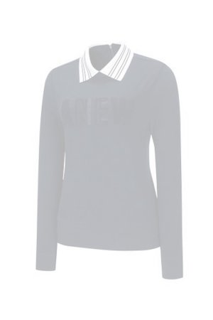 画像3:  {SOLD} アニュー ゴルフ ANEW GOLF W ブークルエンボロゴ　ロングスリーブTシャツ{-BDA}