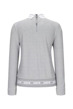 画像2: アニュー ゴルフ ANEW GOLF W ブークルエンボロゴ　ロングスリーブTシャツ{-BDA}