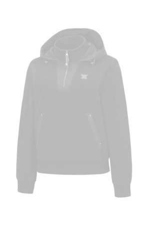 画像3:  {SOLD} アニュー ゴルフ ANEW GOLF W バーンアウトロゴ アノラック{-BDA}