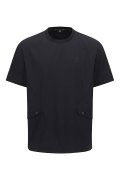 アニュー ゴルフ ANEW GOLF MEN WOOVEN MIX CREW NECK{AGFMMTS86-BFS}