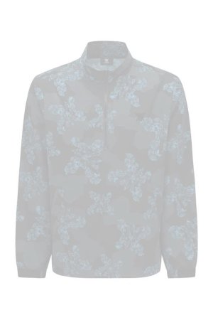 画像1:  {SOLD} アニュー ゴルフ ANEW GOLF MEN FA FLOWER PATTERN ANORAK JACKET{-BEA}