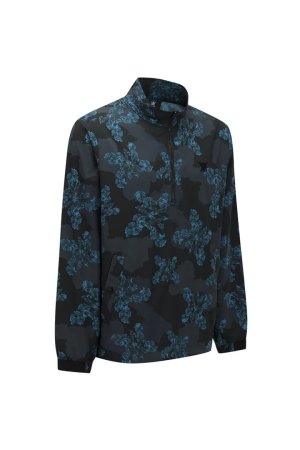 画像4: アニュー ゴルフ ANEW GOLF MEN FA FLOWER PATTERN ANORAK JACKET{-BEA}