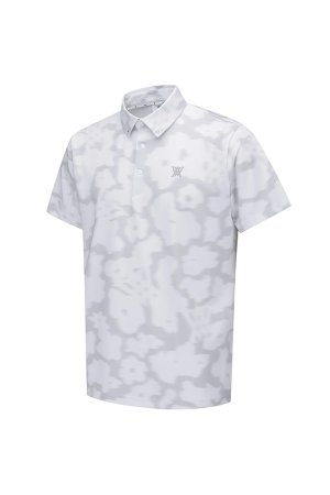 画像3: アニュー ゴルフ ANEW GOLF MEN FA FLOWER PATTERN SHORT T-SHIRT{-BFS}