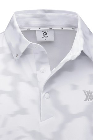 画像5: アニュー ゴルフ ANEW GOLF MEN FA FLOWER PATTERN SHORT T-SHIRT{-BFS}