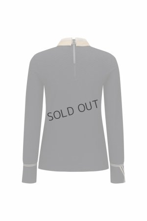 画像2: {SOLD}アニュー ゴルフ ANEW GOLF WOMEN FA BACK ZIP LONG T-SHIRT{-BEA}