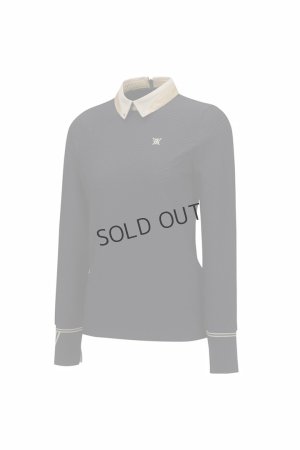 画像3: {SOLD}アニュー ゴルフ ANEW GOLF WOMEN FA BACK ZIP LONG T-SHIRT{-BEA}