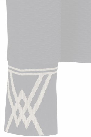 画像6:  {SOLD} アニュー ゴルフ ANEW GOLF WOMEN FA BACK ZIP LONG T-SHIRT{-BEA}