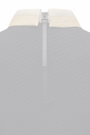 画像9:  {SOLD} アニュー ゴルフ ANEW GOLF WOMEN FA BACK ZIP LONG T-SHIRT{-BEA}