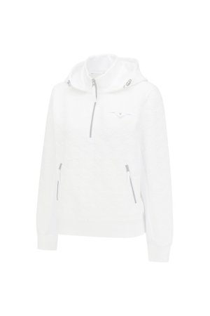 画像3:  {SOLD} アニュー ゴルフ ANEW GOLF WOMEN FA HOODED SWEATSHIRT{-BEA}
