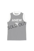 アニュー ゴルフ ANEW GOLF WOMEN SLEEVELESS MOCK NECK SHIRT JAPAN LIMITED{-BFS}