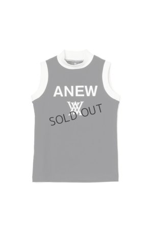 画像1: アニュー ゴルフ ANEW GOLF WOMEN SLEEVELESS MOCK NECK SHIRT JAPAN LIMITED{-BFS}
