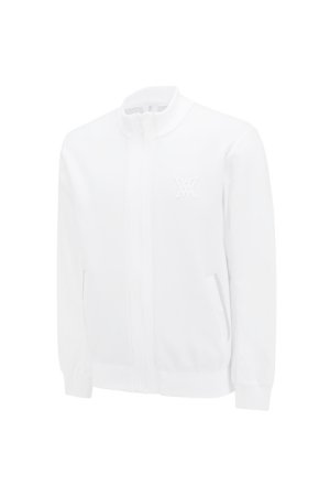 画像3:  {SOLD} アニュー ゴルフ ANEW GOLF MEN SP LOGO PATTERN KNIT CARDIGAN{-BEA}