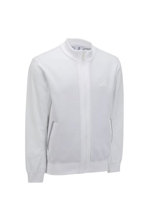 画像4: アニュー ゴルフ ANEW GOLF MEN SP LOGO PATTERN KNIT CARDIGAN{-BEA}