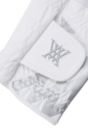 画像4: アニュー ゴルフ ANEW GOLF MEN LOGO POINT MESH GLOVES (LH){-BEA}