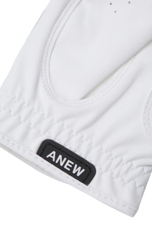 画像6: アニュー ゴルフ ANEW GOLF MEN LOGO POINT MESH GLOVES (LH){-BEA}
