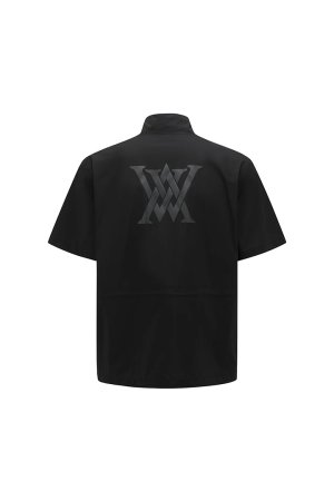 画像2: アニュー ゴルフ ANEW GOLF MEN LOGO HALF ZIP ANORAK{-BFS}
