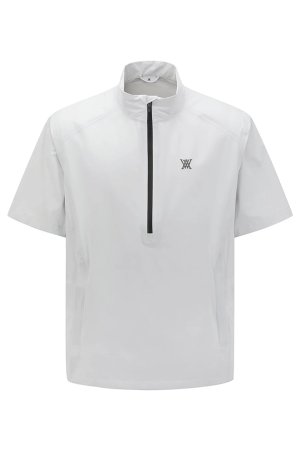 画像1: アニュー ゴルフ ANEW GOLF MEN LOGO HALF ZIP ANORAK{-BFS}