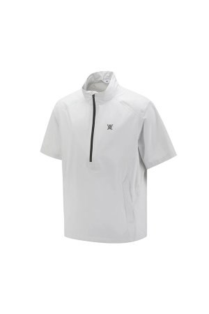 画像3: アニュー ゴルフ ANEW GOLF MEN LOGO HALF ZIP ANORAK{-BFS}