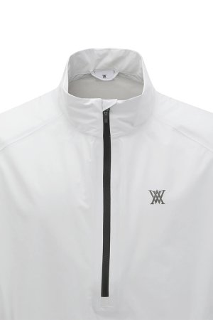 画像5: アニュー ゴルフ ANEW GOLF MEN LOGO HALF ZIP ANORAK{-BFS}