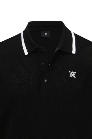 画像5: アニュー ゴルフ ANEW GOLF MEN ROPE LOGO SHORT SLEEVE T-SHIRT{-BFS}