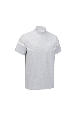 画像4: アニュー ゴルフ ANEW GOLF MEN MOCK NECK SHORT SLEEVE T-SHIRT{-BFS}
