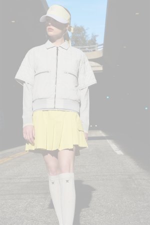 画像10:  {SOLD} アニュー ゴルフ ANEW GOLF WOMEN OVER PLEATED HALF PANTS{-BFS}