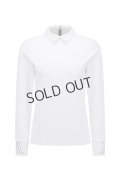 アニュー ゴルフ ANEW GOLF WOMEN SOLID BACK ZIP LONG T-SHIRT{-BFS}