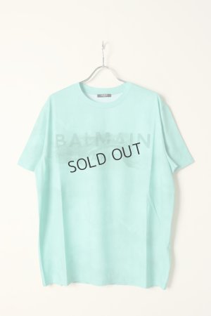 画像1: {SOLD}BALMAIN バルマン Balmain Paris デザートロゴ エココットン Tシャツ{-BCS}