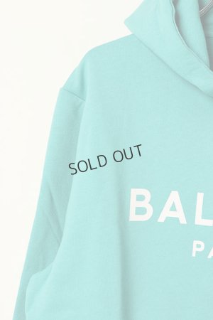 画像3: {SOLD}BALMAIN バルマン BH1 JERSEY BALMAIN PRINTED HOODIE{-BCS}