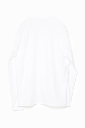 画像2: ATTACHMENT アタッチメント コットンダブルフェイス スリムフィットL/S Tシャツ{-BFS}