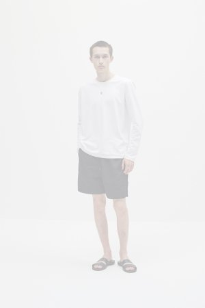 画像5: ATTACHMENT アタッチメント コットンダブルフェイス スリムフィットL/S Tシャツ{-BFS}