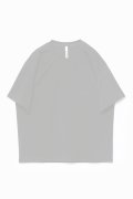   ATTACHMENT アタッチメント コットンダブルフェイス オーバーサイズS/S Tシャツ{MCKZ0173086998-BFS}