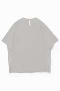  ATTACHMENT アタッチメント コットンダブルフェイス オーバーサイズS/S Tシャツ{MCKZ0173086998-BFS}