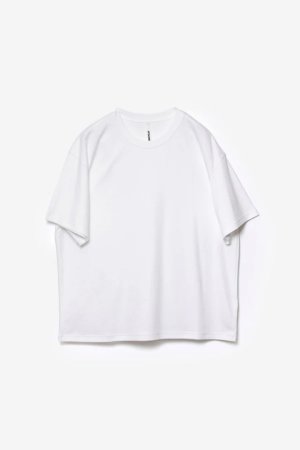 画像1: ATTACHMENT アタッチメント コットンダブルフェイス オーバーサイズS/S Tシャツ{-BFS}