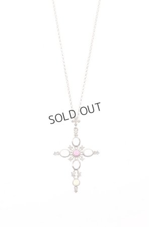 画像1: {SOLD}AHKAH アーカー ロスボランテロングクロスネックレス{AK0747100100-}