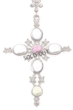 画像2: {SOLD}AHKAH アーカー ロスボランテロングクロスネックレス{AK0747100100-}